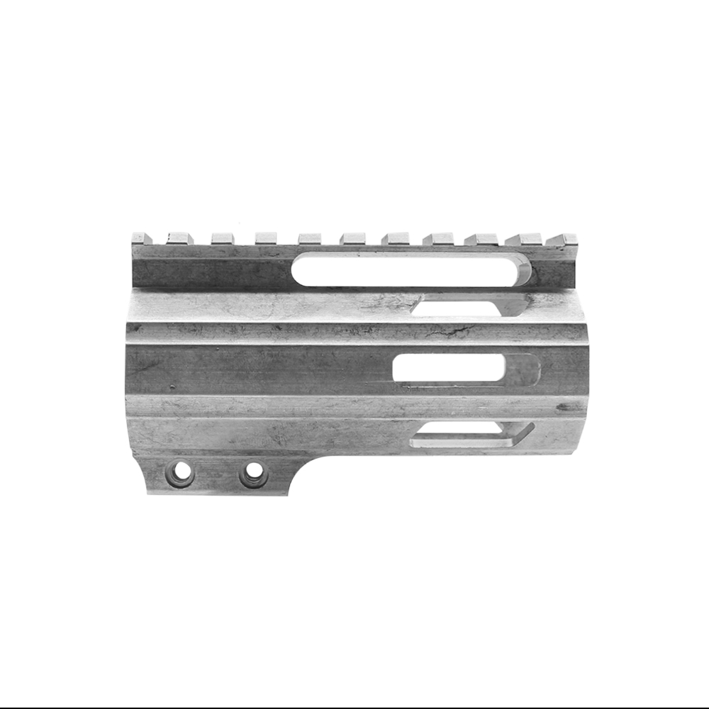 AR-15 4" Parallelogram M-Lok Handguard - RAW - Made in USA