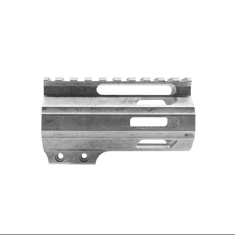 AR-15 4" Parallelogram M-Lok Handguard - RAW - Made in USA