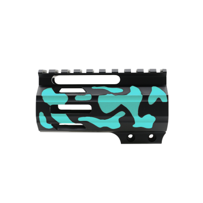 CERAKOTE CAMO RGB | AR-15 4" Parallelogram M-Lok Handguard - Base BLK - Pattern - RGB - Made in USA