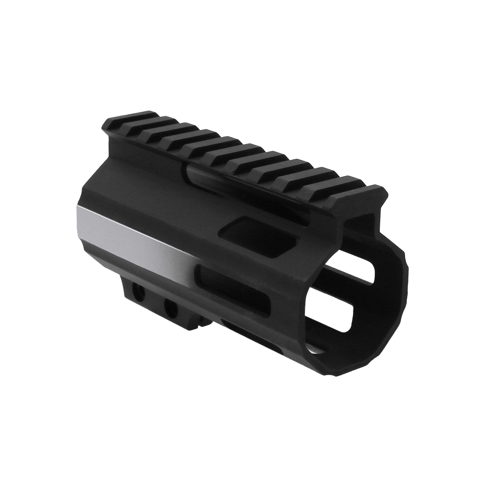 CERAKOTE GRADIENT SLV | AR-15 4" Parallelogram M-Lok Handguard - Made in USA