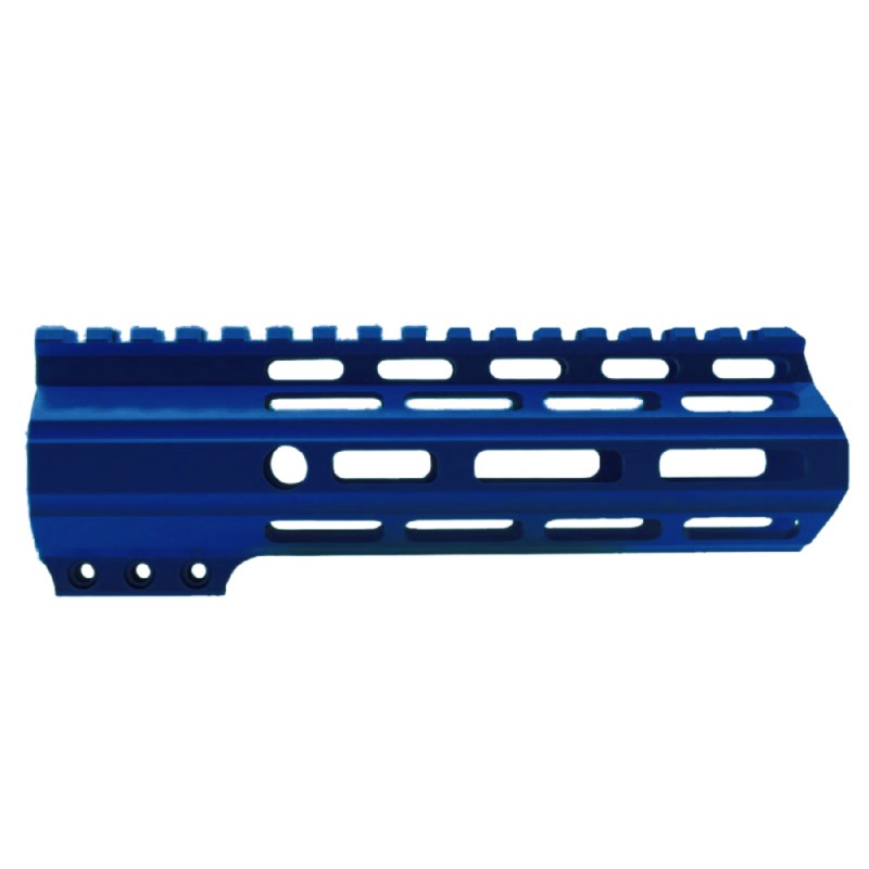 CERAKOTE BLUE FLAME | AR-15 Angle Cut Clamp on M-LOK Handguard | Made in USA