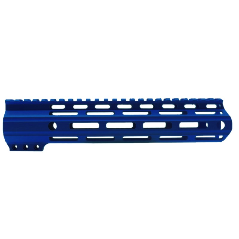 CERAKOTE BLUE FLAME | AR-15 Angle Cut Clamp on M-LOK Handguard | Made in USA