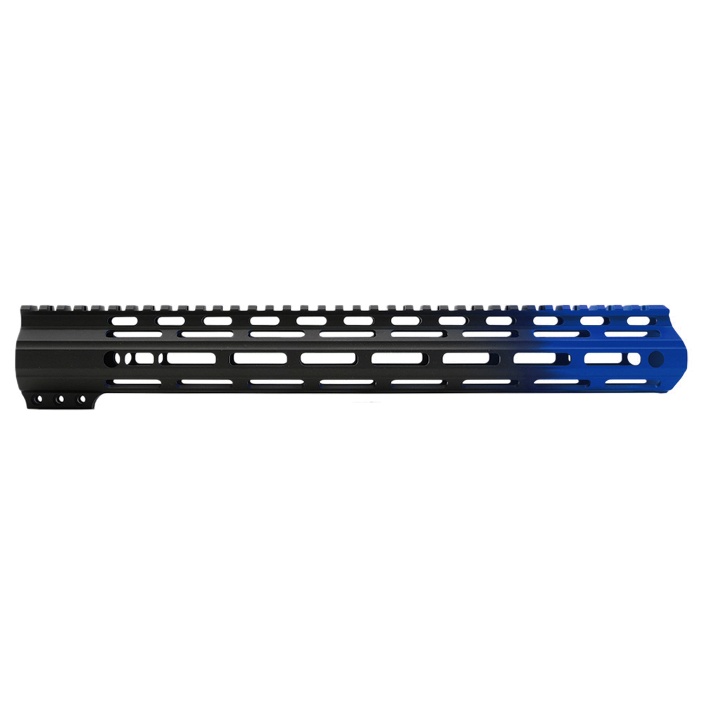 CERAKOTE GRADIENT BLU| AR-15 ANGLE CUT CLAMP ON M-LOK HANDGUARD-MADE IN U.S.A