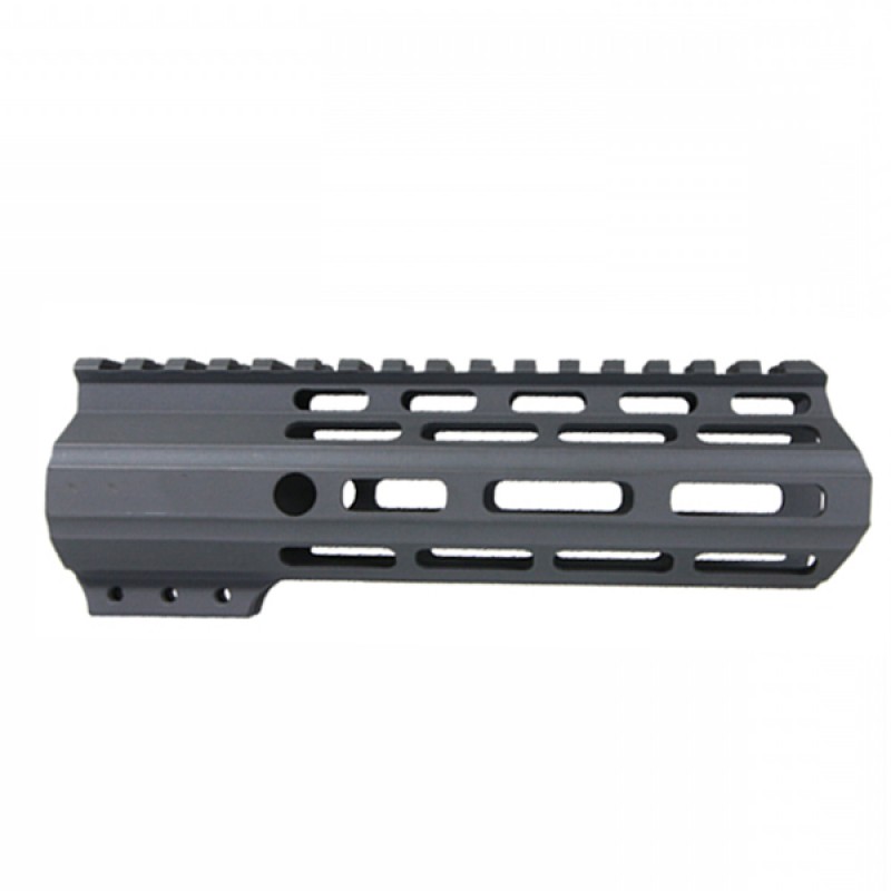 CERAKOTE SNIPER GRAY | AR-15 Angle Cut Clamp on M-LOK Handguard | Made in USA