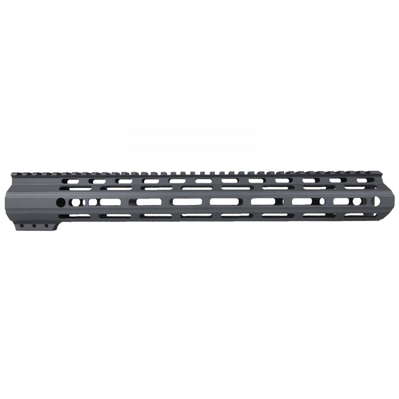 CERAKOTE SNIPER GRAY | AR-15 Angle Cut Clamp on M-LOK Handguard | Made in USA