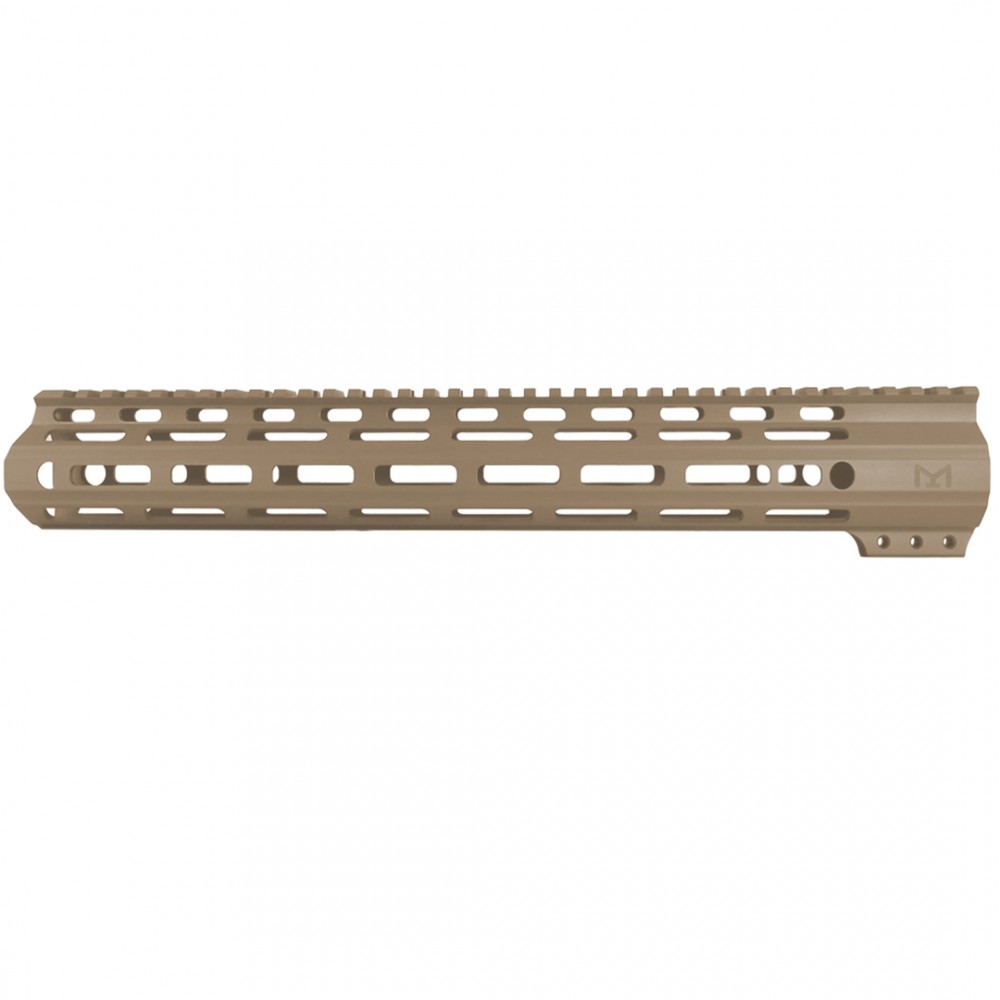 CERAKOTE FDE | AR-15 Angle Cut Clamp on M-LOK Handguard | Made in USA