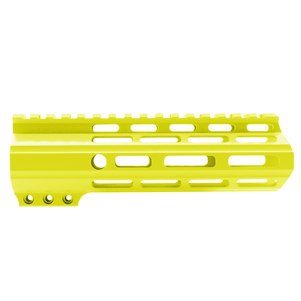 CERAKOTE LEMON ZEST | AR-15 Angle Cut Clamp on M-LOK Handguard | Made in USA