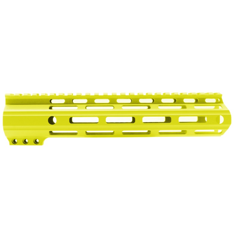 CERAKOTE LEMON ZEST | AR-15 Angle Cut Clamp on M-LOK Handguard | Made in USA