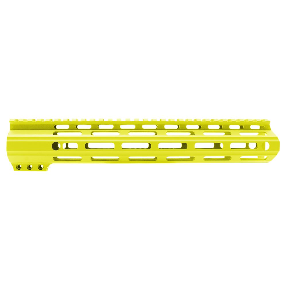 CERAKOTE LEMON ZEST | AR-15 Angle Cut Clamp on M-LOK Handguard | Made in USA