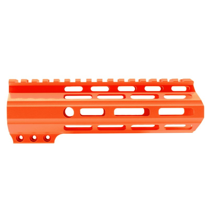 CERAKOTE ORANGE| AR-15 Angle Cut Clamp on M-LOK Handguard | Made in USA