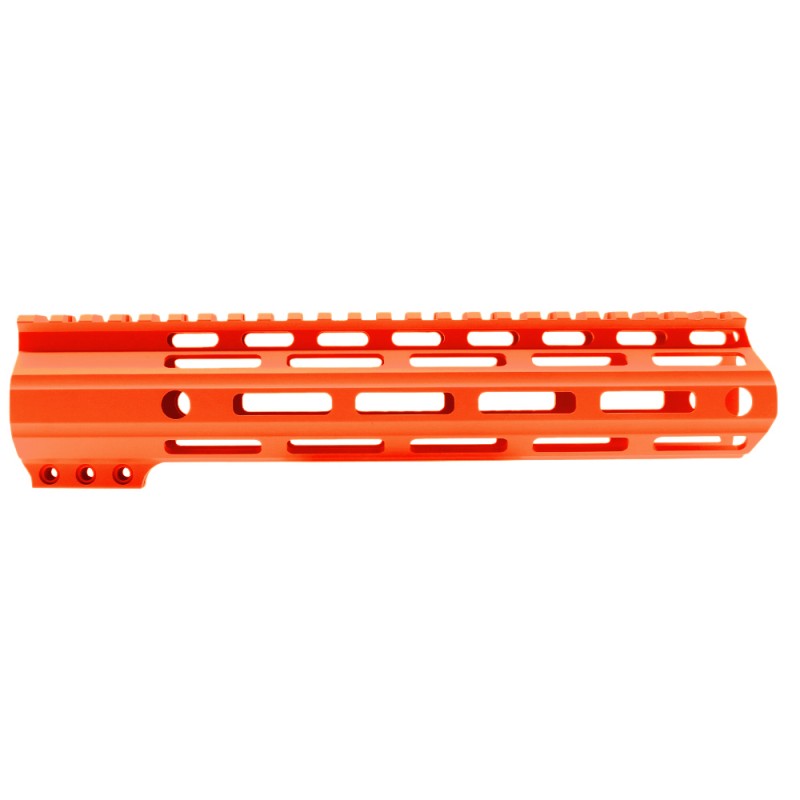 CERAKOTE ORANGE| AR-15 Angle Cut Clamp on M-LOK Handguard | Made in USA