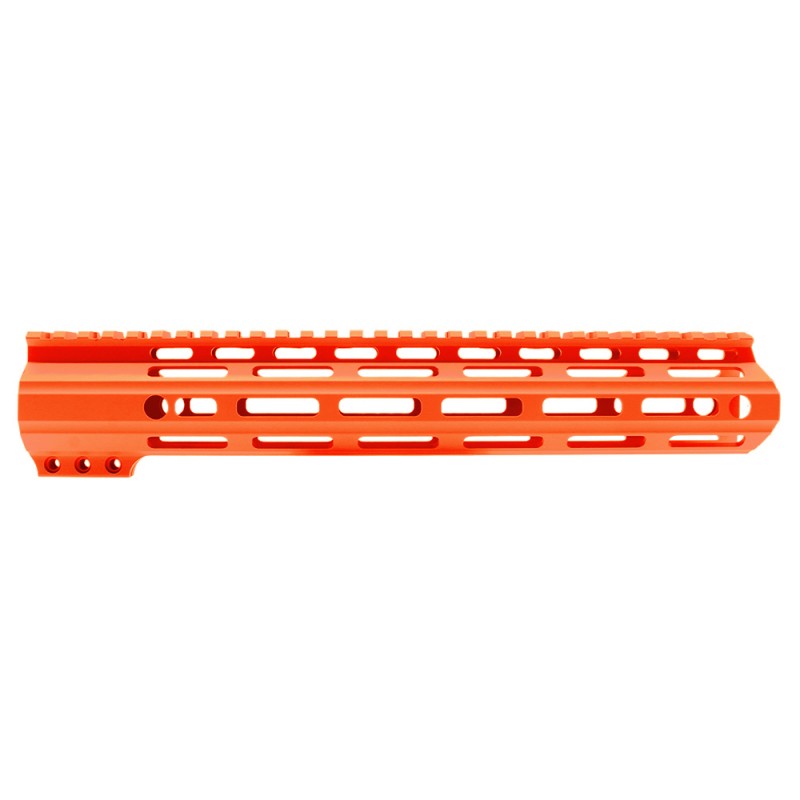 CERAKOTE ORANGE| AR-15 Angle Cut Clamp on M-LOK Handguard | Made in USA