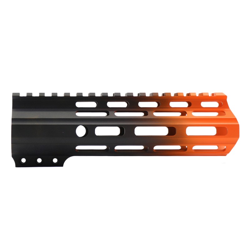 CERAKOTE GRADIENT HUNTER ORANGE| AR-15 ANGLE CUT CLAMP ON M-LOK HANDGUARD-MADE IN U.S.A