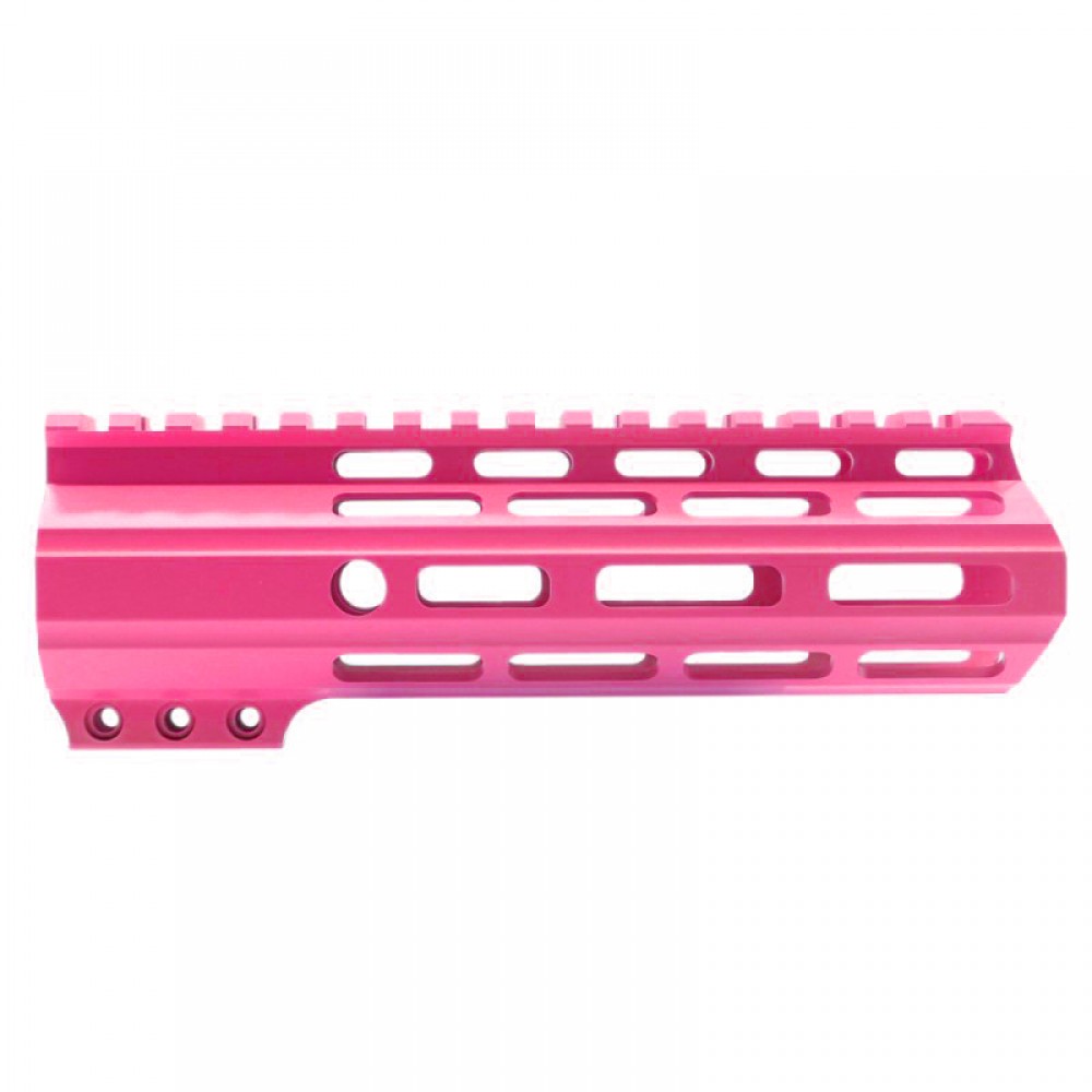 CERAKOTE PINK | AR-15 Angle Cut Clamp on M-LOK Handguard | Made in USA