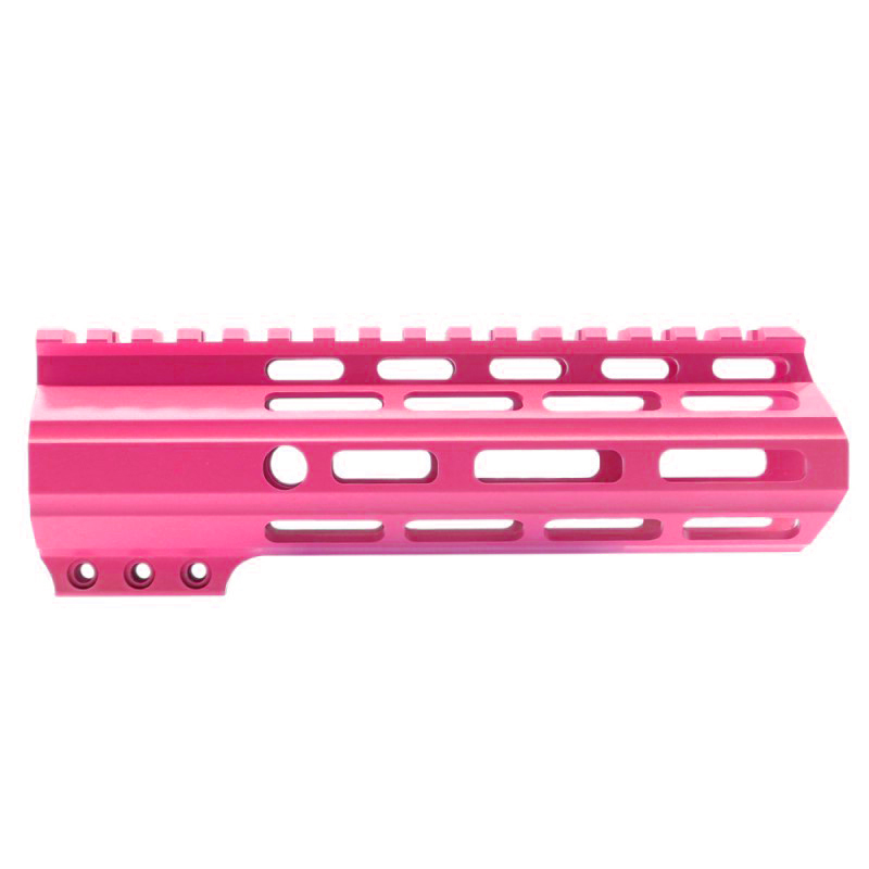 CERAKOTE PINK | AR-15 Angle Cut Clamp on M-LOK Handguard | Made in USA