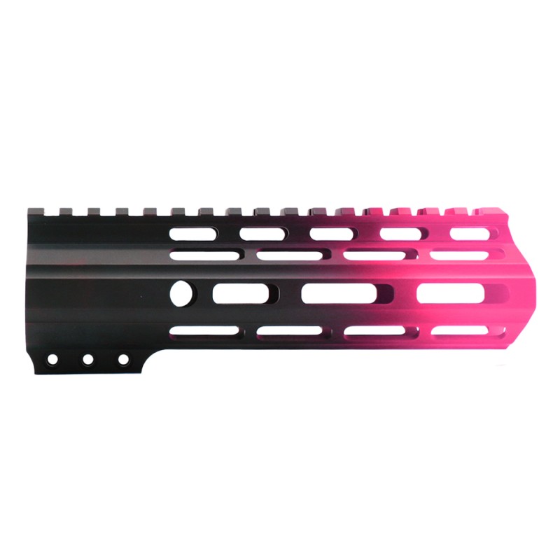 CERAKOTE GRADIENT PINK| AR-15 ANGLE CUT CLAMP ON M-LOK HANDGUARD-MADE IN U.S.A