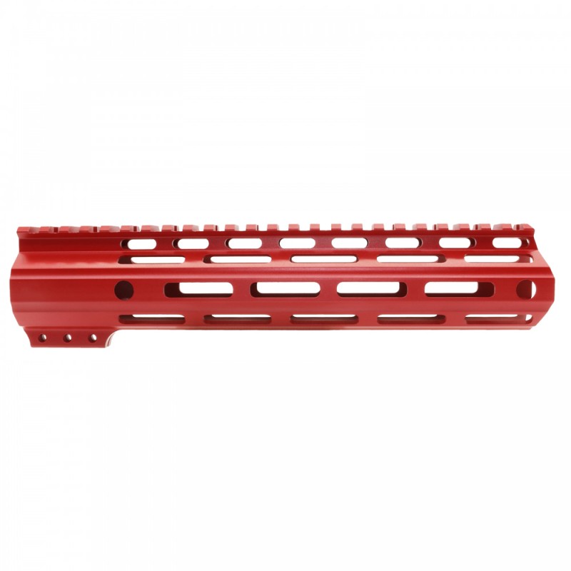 CERAKOTE RED | AR-15 Angle Cut Clamp on M-LOK Handguard | Made in USA