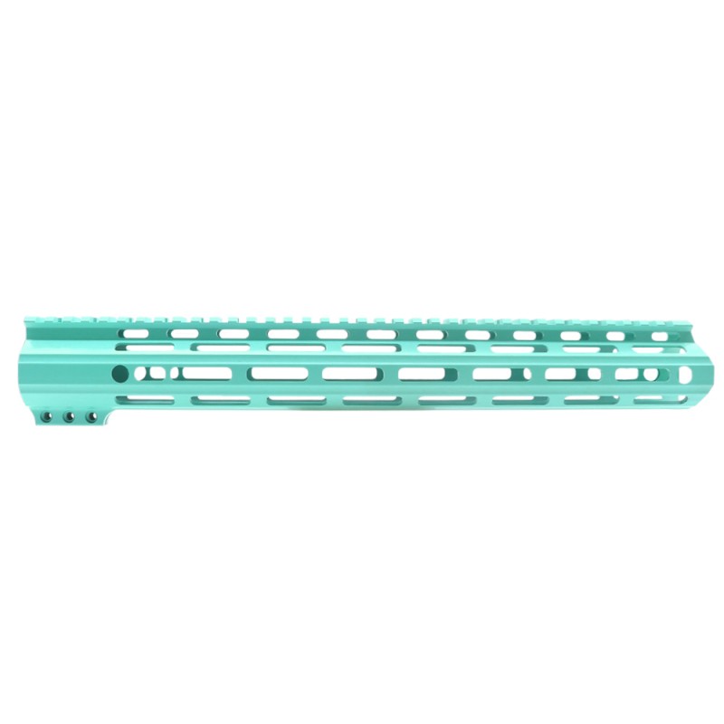 CERAKOTE ROBINS EGG | AR-15 Angle Cut Clamp on M-LOK Handguard | Made in USA