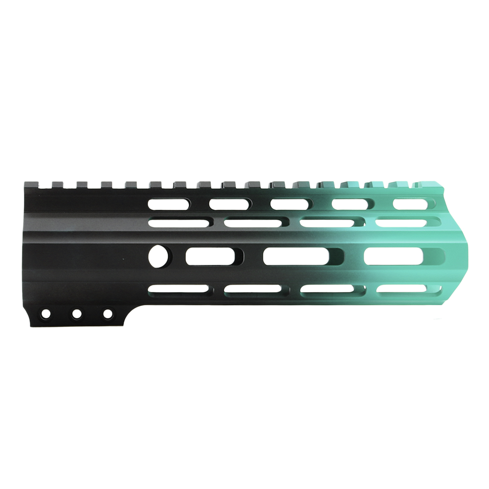 CERAKOTE GRADIENT ROBINS EGG| AR-15 ANGLE CUT CLAMP ON M-LOK HANDGUARD-MADE IN U.S.A