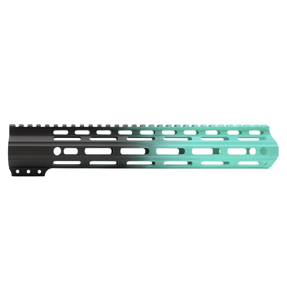 CERAKOTE GRADIENT ROBINS EGG| AR-15 ANGLE CUT CLAMP ON M-LOK HANDGUARD-MADE IN U.S.A