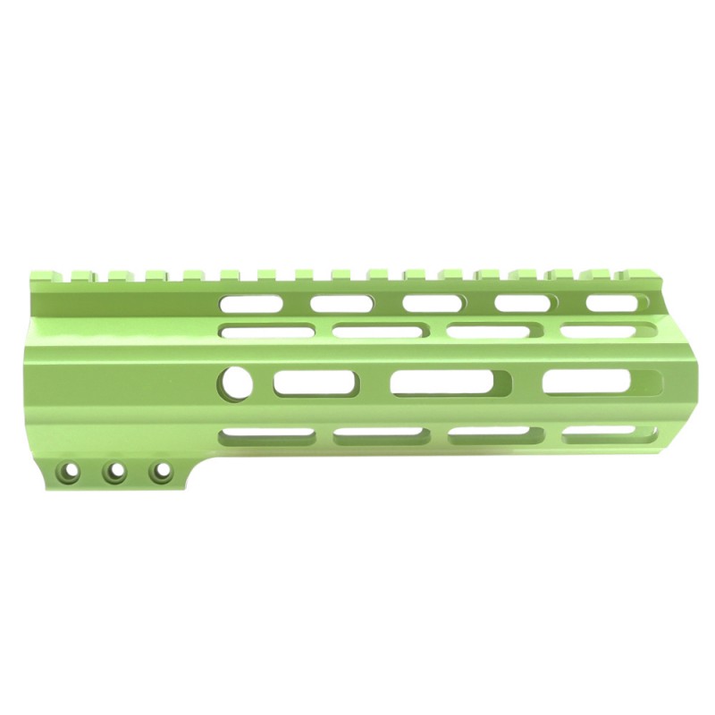 CERAKOTE ZOMBIE GREEN | AR-15 Angle Cut Clamp on M-LOK Handguard | Made in USA