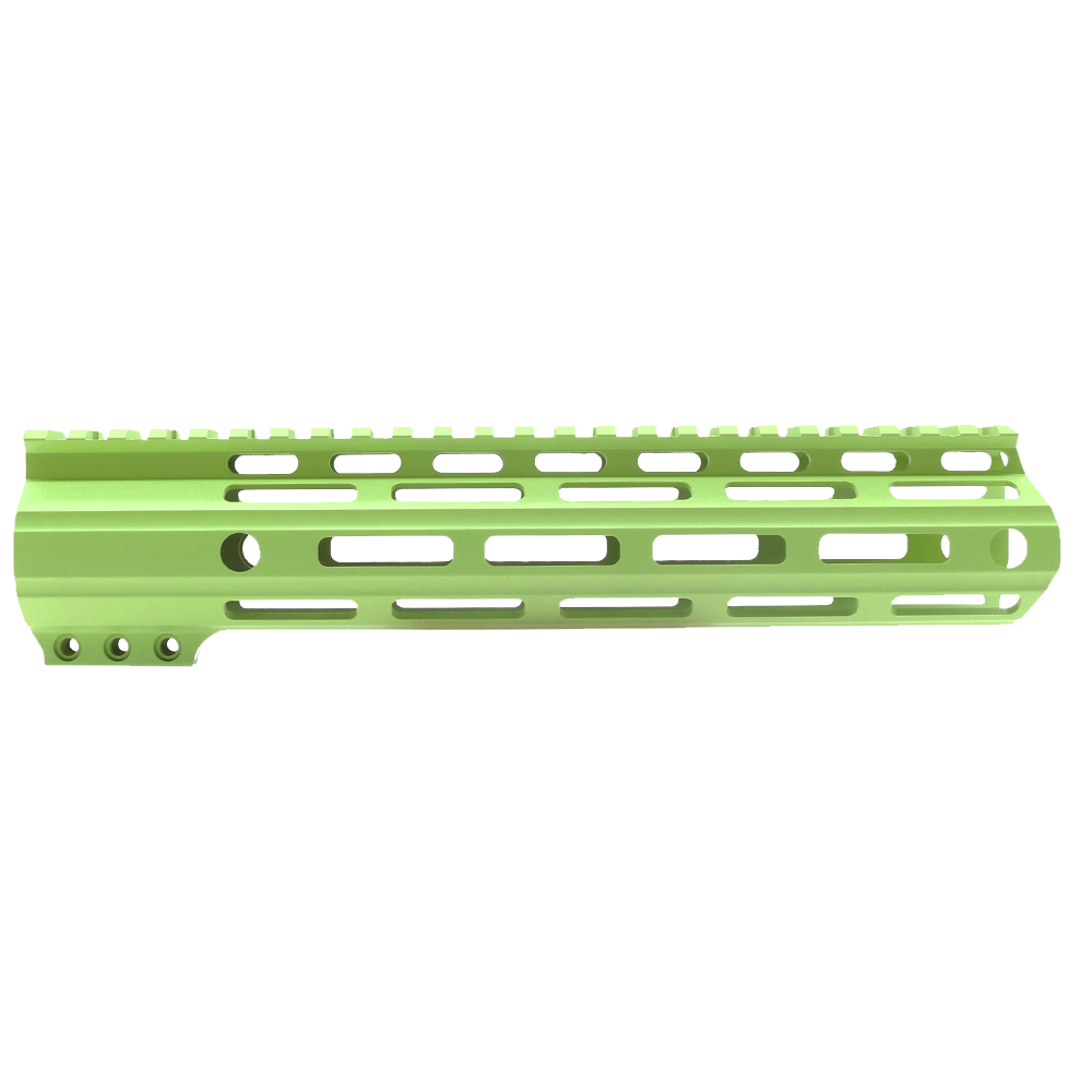 CERAKOTE ZOMBIE GREEN | AR-15 Angle Cut Clamp on M-LOK Handguard | Made in USA