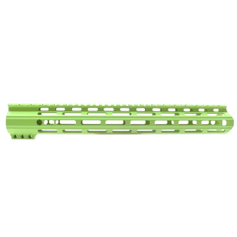 CERAKOTE ZOMBIE GREEN | AR-15 Angle Cut Clamp on M-LOK Handguard | Made in USA