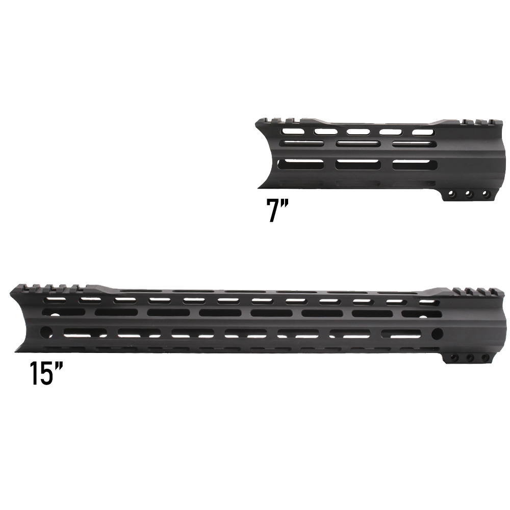 AR-15 Free Float M-LOK Handguard with "C" Hybrid Cut- Made In USA| OPTION LENGTH