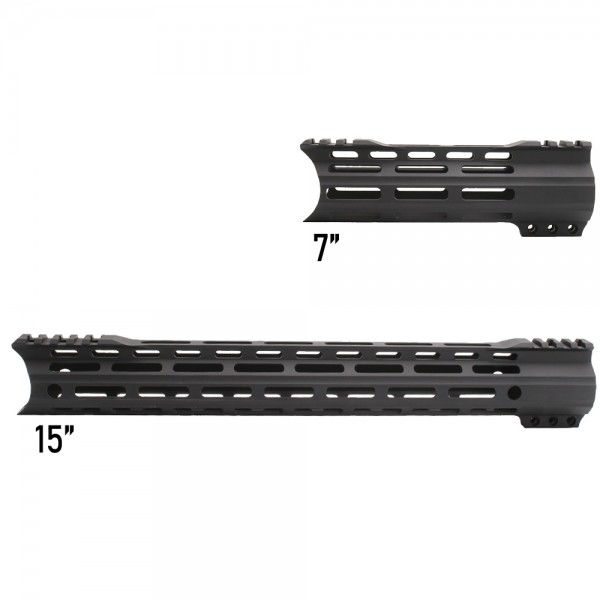 AR-15 Free Float M-LOK Handguard with "C" Hybrid Cut- Made In USA| OPTION LENGTH AR-15 Free Float M-LOK Handguard with "C" Hybrid Cut- Made In USA| OPTION LENGTH