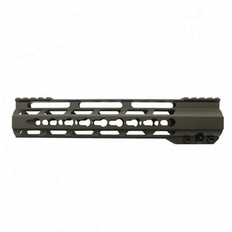 COLOR OPTION| AR-15 Ultra Lightweight Frame Rail System 10”