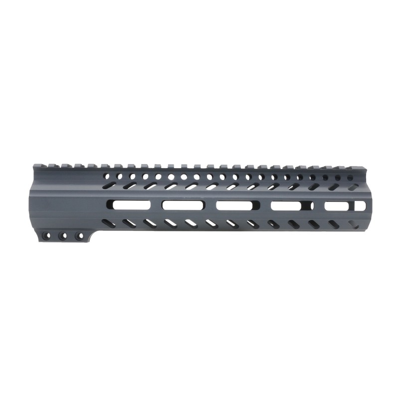 CERAKOTE SNIPER GRAY | AR-15 M-LOK Super Slim Free Float Handguard with Steel Barrel Nut | Made in USA