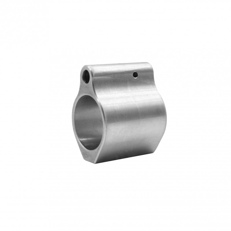 Low-Profile Micro Steel AR Gas Block .750 -Stainless Steel 