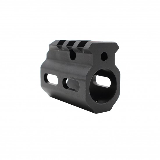 AR Picatinny Style Single Rail Gas Block .750 Dia. | Skeletonized AR Picatinny Style Single Rail Gas Block .750 Dia. | Skeletonized