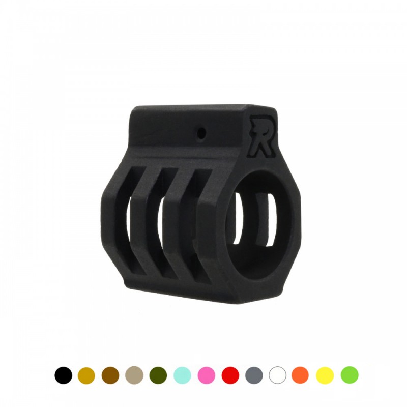 CERAKOTE COLOR OPTION| AR Skeletonized Low Profile Gas Block
