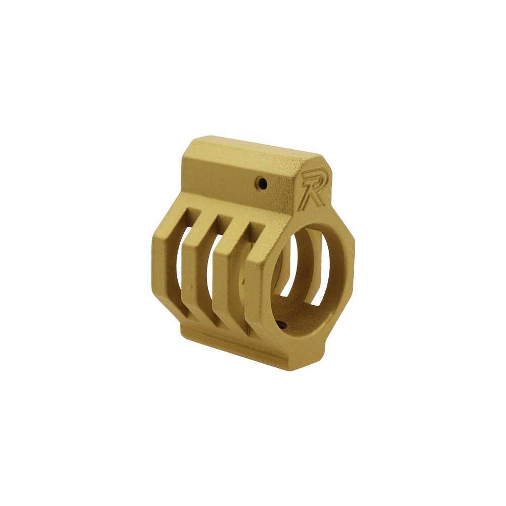 CERAKOTE COLOR OPTION| AR Skeletonized Low Profile Gas Block