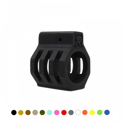 CERAKOTE COLOR OPTION| AR Skeletonized Low Profile Gas Block