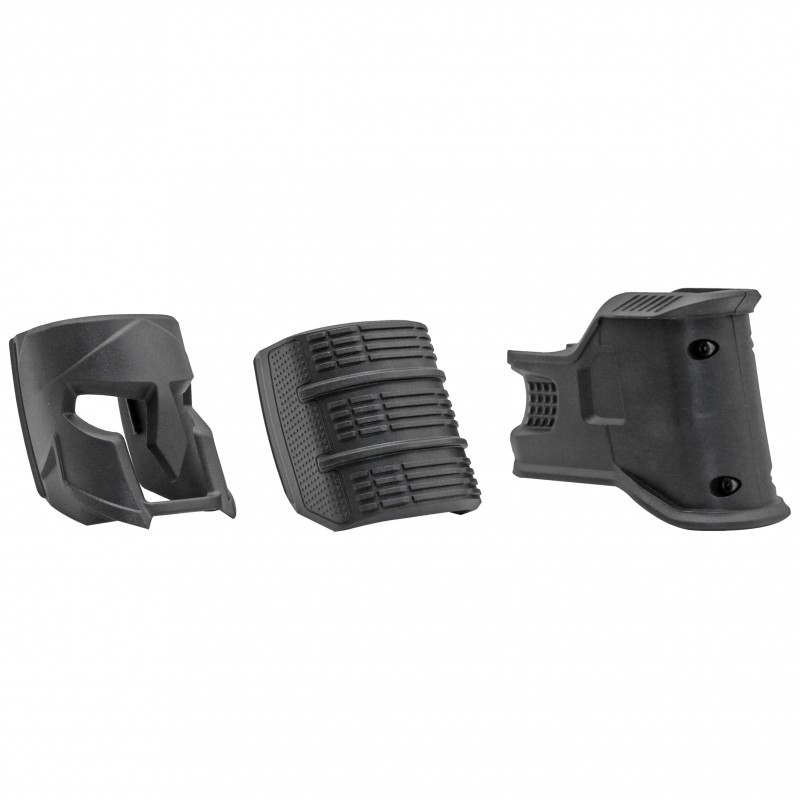 AR-15 Magazine Well Grip with Two Optional Covers 