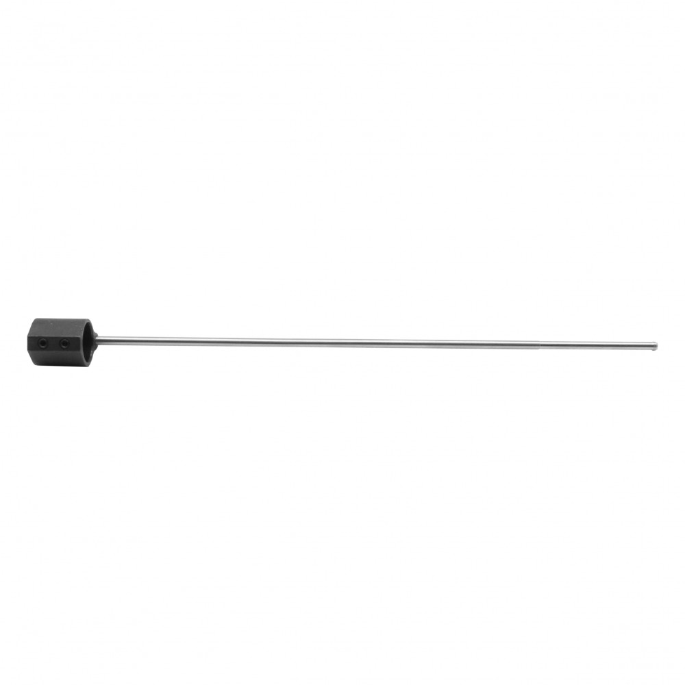 Low-Profile Micro Steel AR Gas Block .750 + Stainless Steel Gas Tube - Mid Length [Assembled]