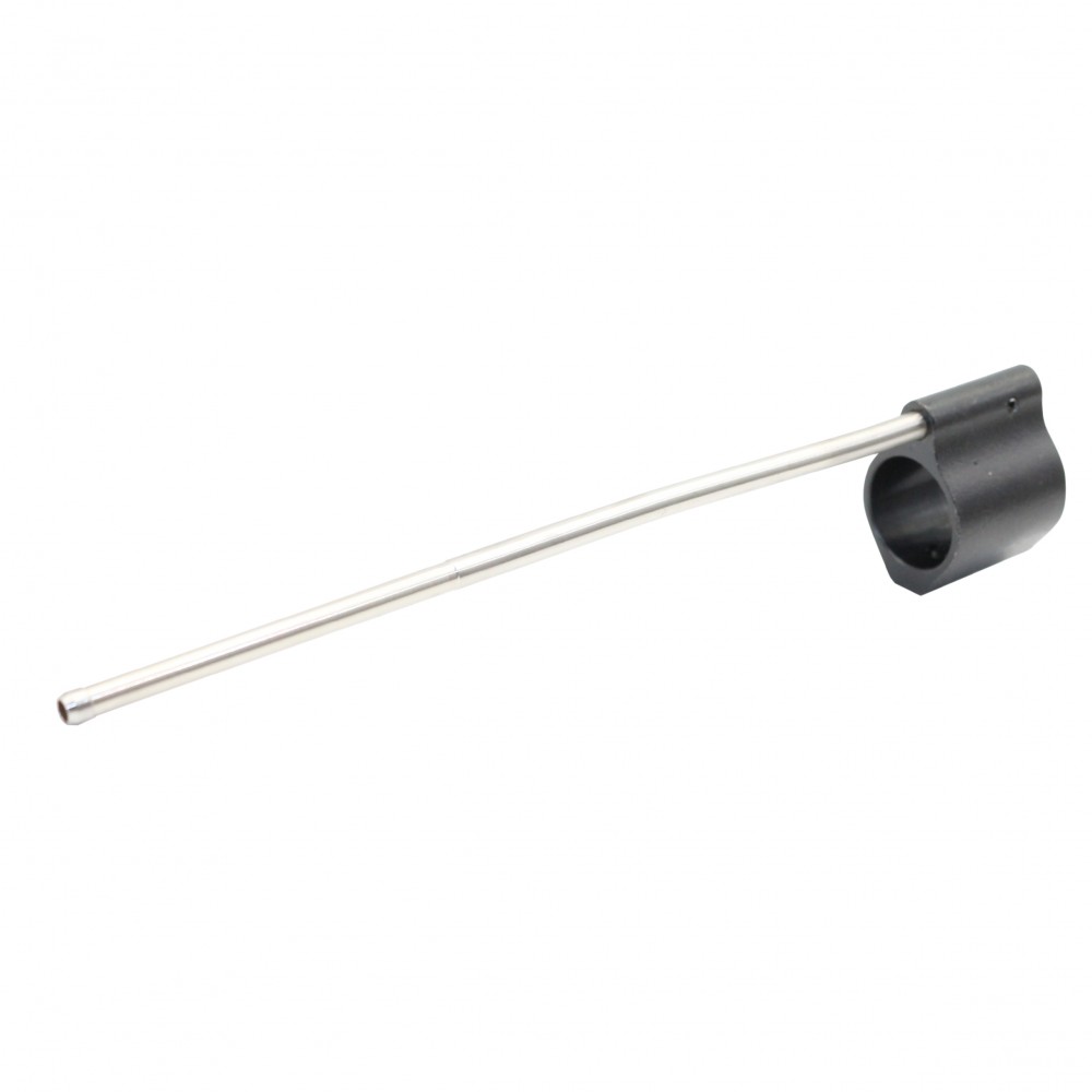 .750 Low Profile Micro Gas Block And Silver Pistol Length Gas Tube [Assembled]