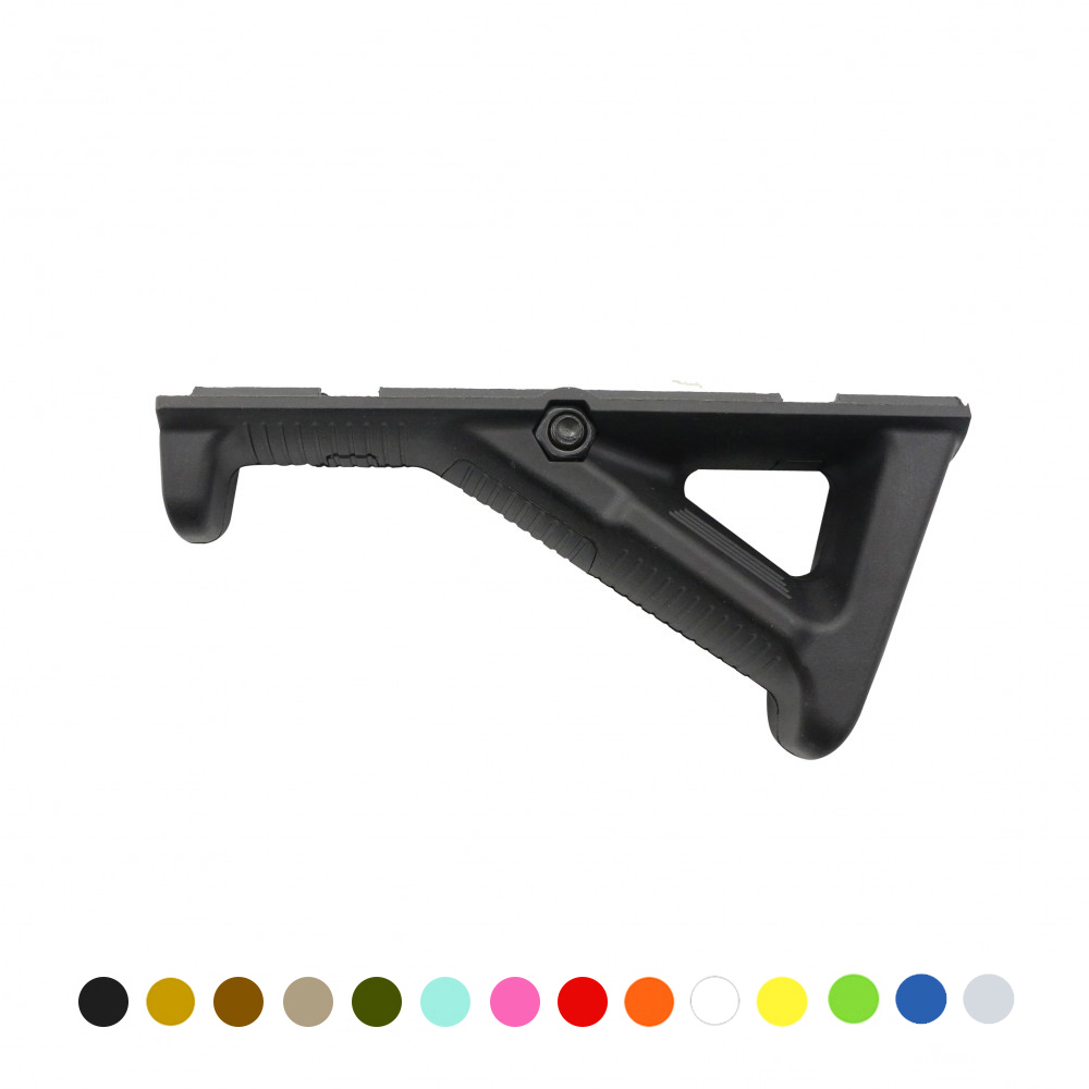 CERAKOTE COLOR OPTION| Three Piece Polymer Angled Foregrip Pistol Length CERAKOTE COLOR OPTION| Three Piece Polymer Angled Foregrip Pistol Length