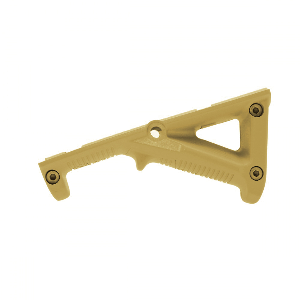 CERAKOTE COLOR OPTION| Three Piece Polymer Angled Foregrip Pistol Length CERAKOTE COLOR OPTION| Three Piece Polymer Angled Foregrip Pistol Length