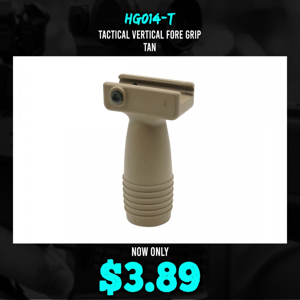 Tactical Vertical Fore Grip -Tan 