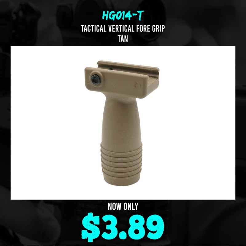 Tactical Vertical Fore Grip -Tan 