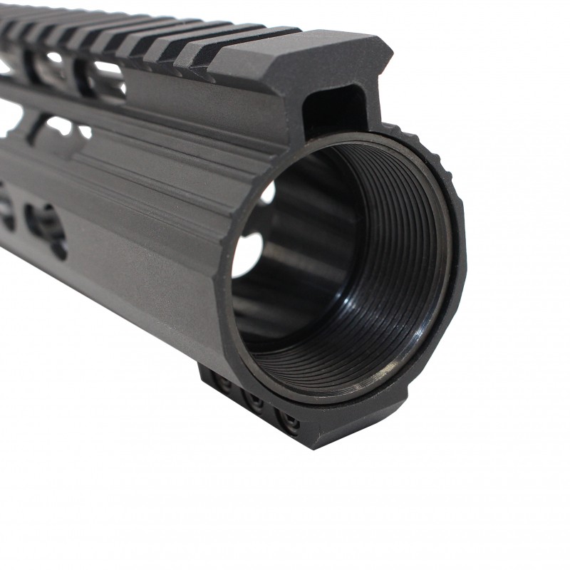 AR-10 / LR-308 10" 12'' Slim Keymod Free Float Clamp-On Style Hand Guard W/ Detachable Rails