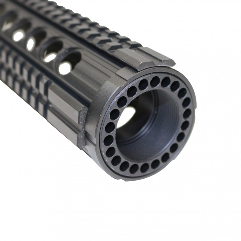 ar 10 free float quad rail handguard