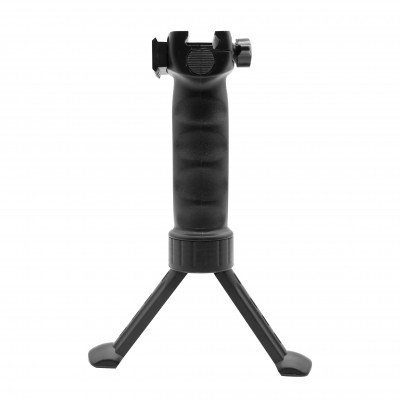 Bi-pod Foregrip with Finger Grooves