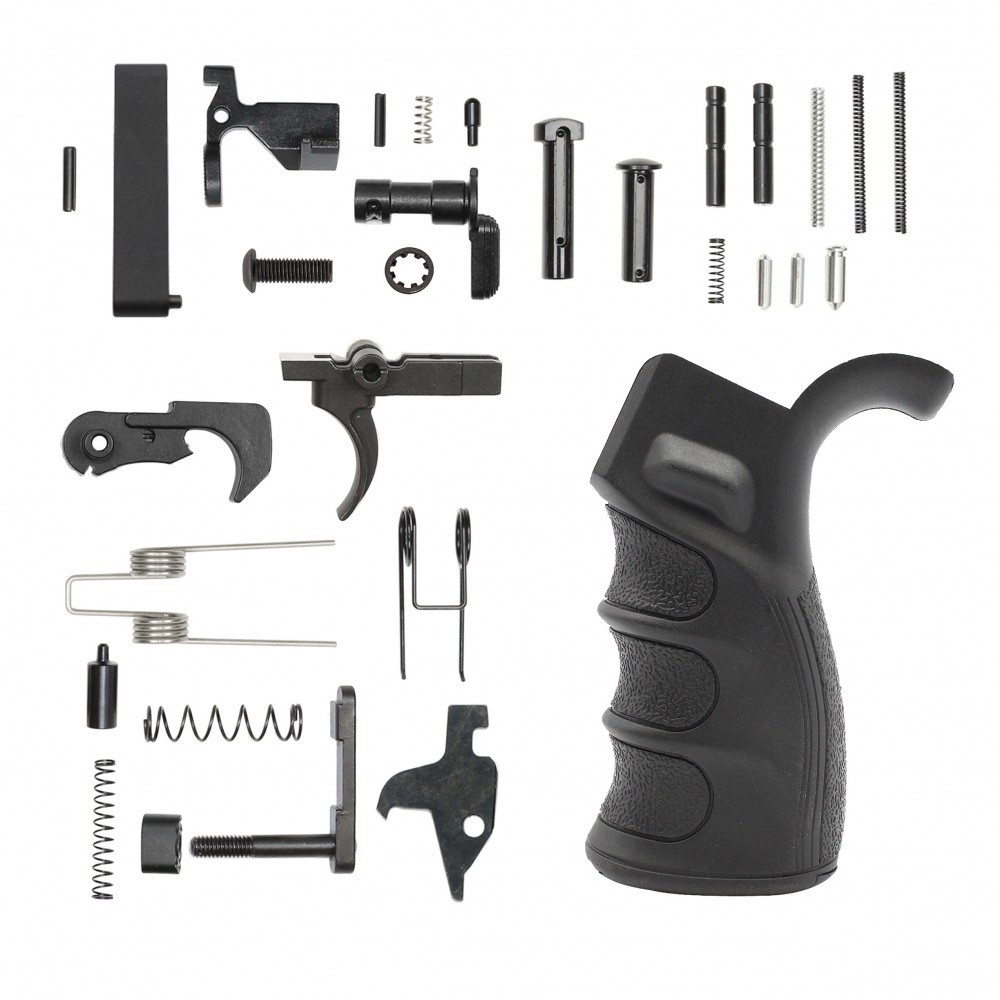 AR-15 Lower Receiver Parts Kit | LPK-17 Grip Option