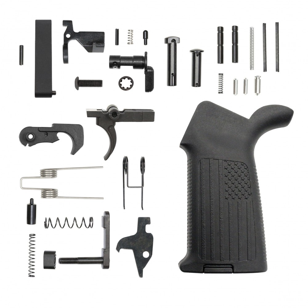 AR-15 Lower Receiver Parts Kit | LPK-17 Grip Option