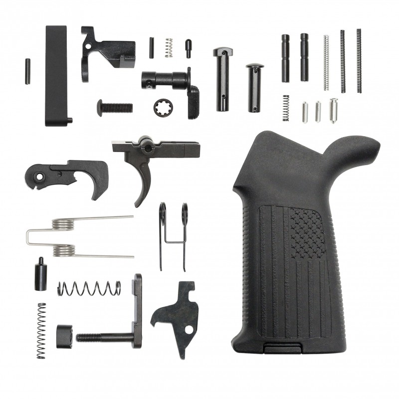 AR-15 Lower Receiver Parts Kit | LPK-17 Grip Option
