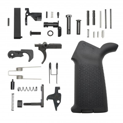 AR-15 Lower Parts Kit W/ MAGPUL Moe Pistol Grip [Black/FDE/ODG]